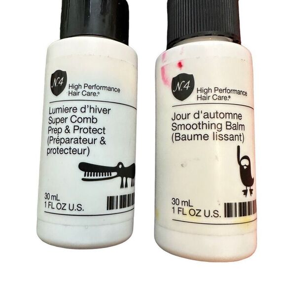 Set of 4 hair samples - Christophe Robin, Nature Lab, High Performance - Picture 3 of 5